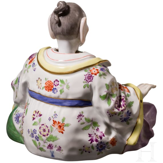 Weibliche Wackelpagode, Johann Joachim Kaendler, um 1730 (Modell), Meissen, 20. Jhdt.