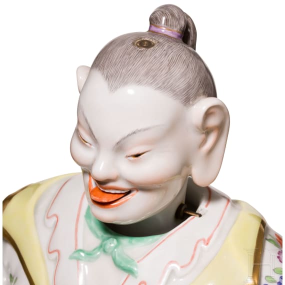 Weibliche Wackelpagode, Johann Joachim Kaendler, um 1730 (Modell), Meissen, 20. Jhdt.