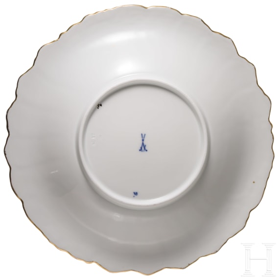 Zwei Prunkteller, Meissen, vor 1924