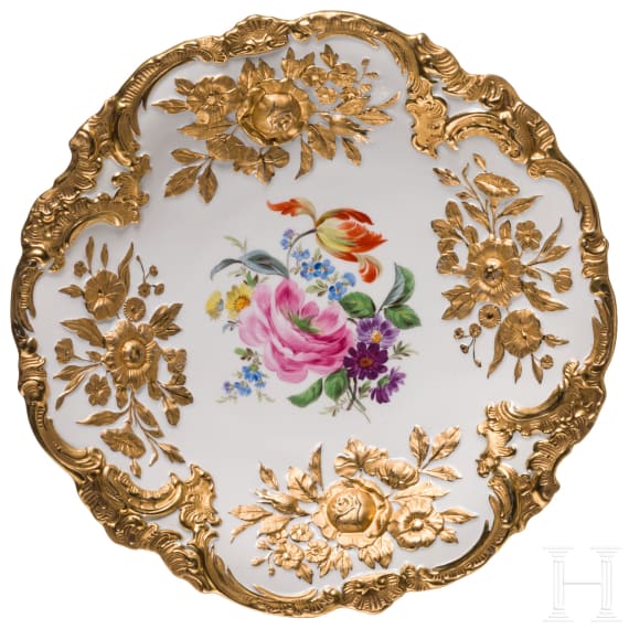 Zwei Prunkteller, Meissen, vor 1924/ 1924 - 1934