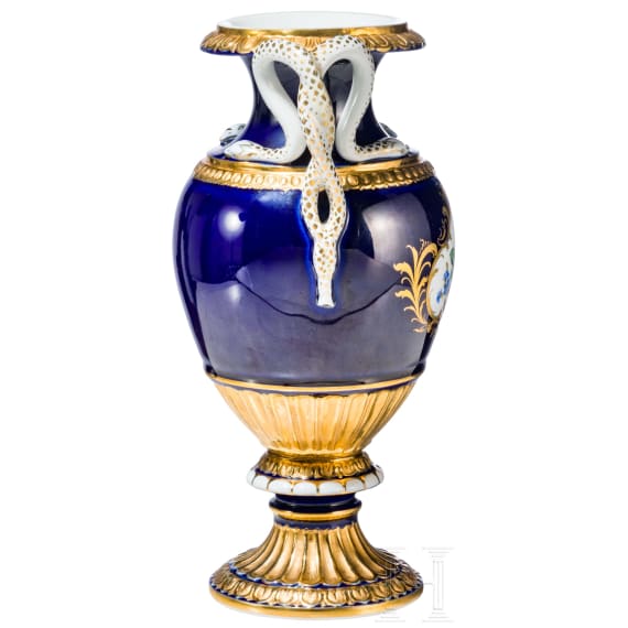 Kleine Schlangenhenkelvase, Meissen, vor 1934