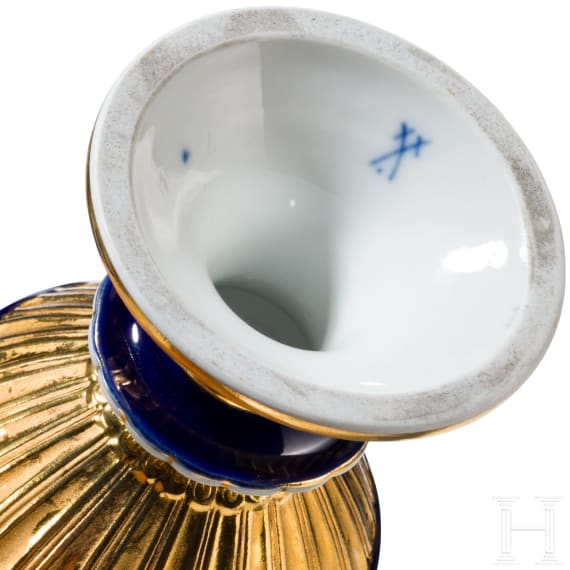 Kleine Schlangenhenkelvase, Meissen, vor 1934
