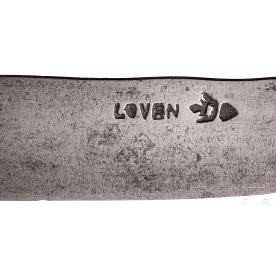 Fig&uuml;rliches Elfenbein-Messer, niederl&auml;ndisch, 2. H&auml;lfte des 17. Jhdt.
