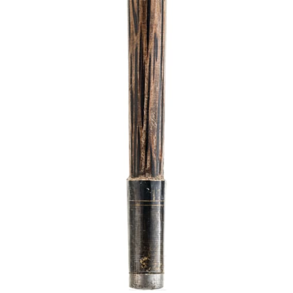 Sparzierstock mit Bergkristall, um 1900