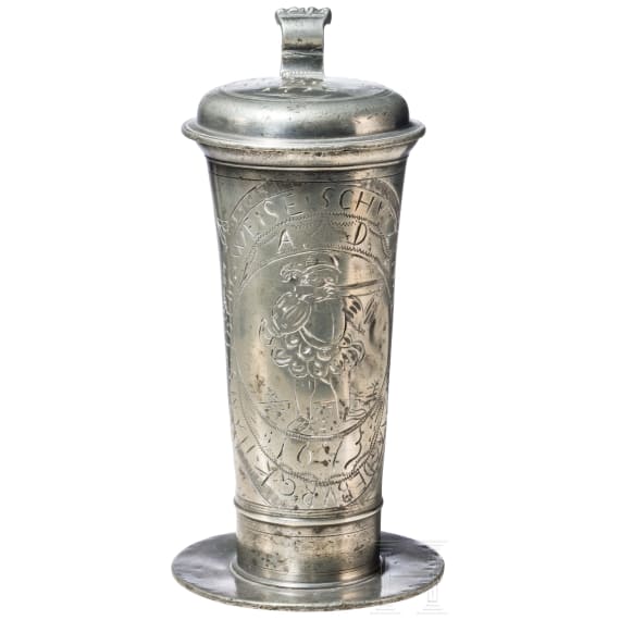 R&ouml;rken des Sch&uuml;tzenk&ouml;nigs von Magdeburg, datiert 1674