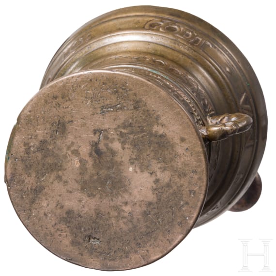 Bronzem&ouml;rser, Werkstatt Wegewart, Deventer (NL), datiert 1621