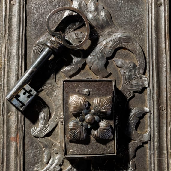 A German armada chest, 1st half of the 18th century