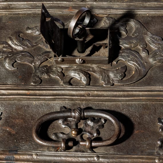 A German armada chest, 1st half of the 18th century