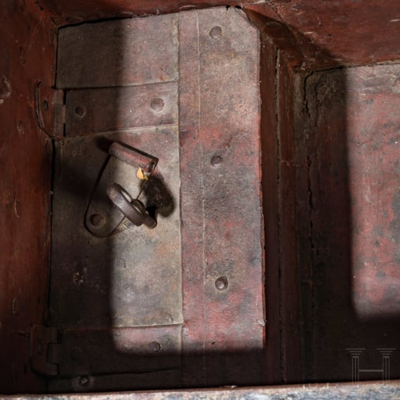 An Nuremberg iron armada Chest, mid 17th century