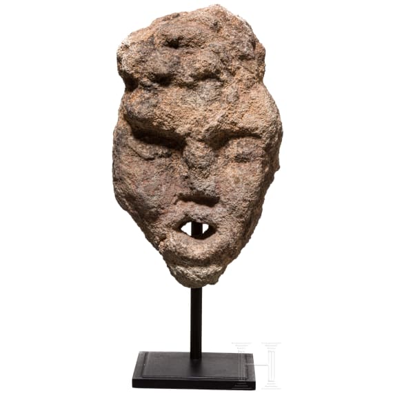 A small French Romanesque gargoyle, 12th century