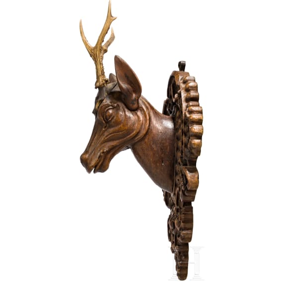 A baroque roebuck trophy, 2nd half of the 17th century