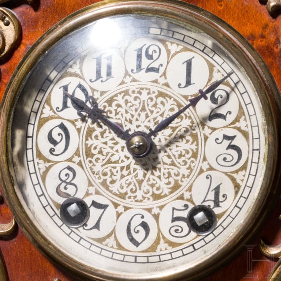 A German Historicist mantel clock, A.G. f&uuml;r Uhrenfabrikation Lenzkirch, circa 1894