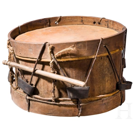 A German marching drum, 18th/19th century