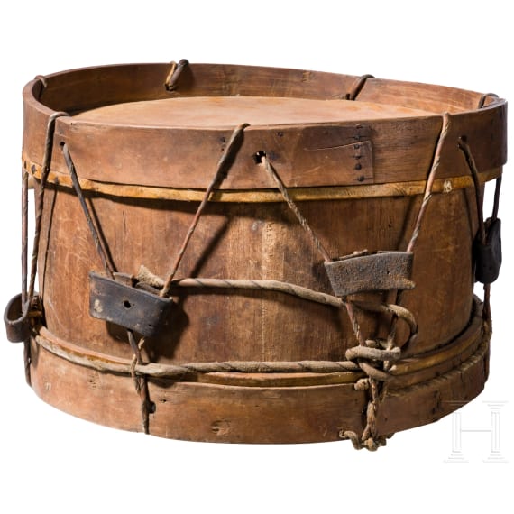 A German marching drum, 18th/19th century