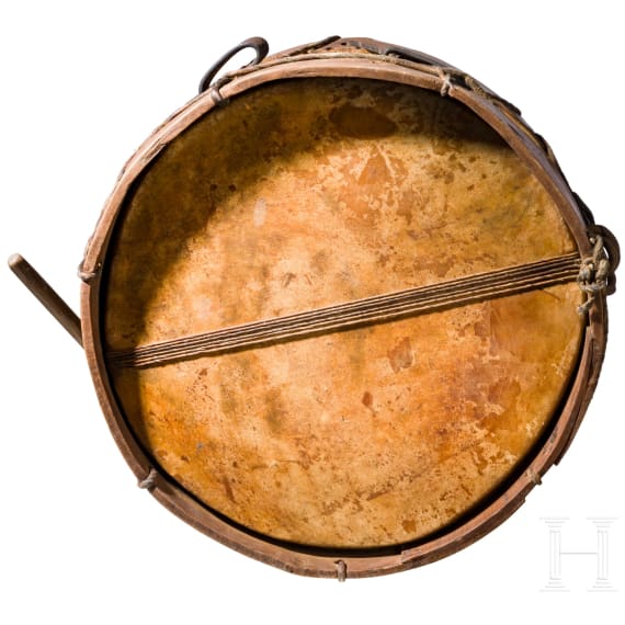 A German marching drum, 18th/19th century