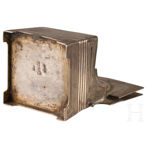 A silver salt chair, Russia, Moscow, S. Ikonnikov, 1871