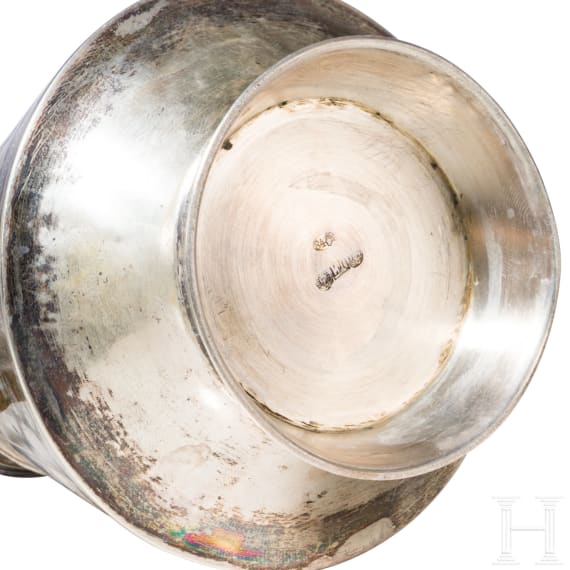 A silver creamer, Russia, I. Lozinsky, 1896-1908