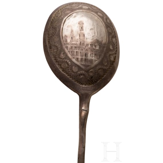 20 Russian silver spoons, Moscow, 1877 - 1895 (14 spoons), Soviet Union, after 1985 (6 spoons)