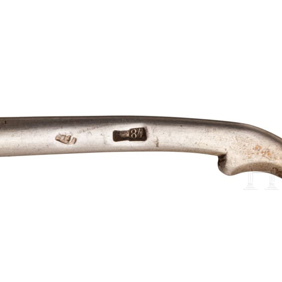 Two silver and cloisonn&eacute; enamel spoons, Russia, Moscow, 1896-1908