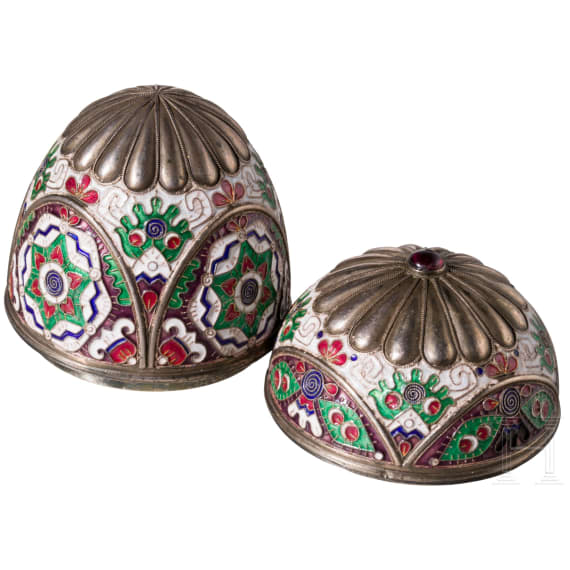 Cloisonn&eacute;-Ei, Russland, 2. H&auml;lfte des 20. Jhdts.