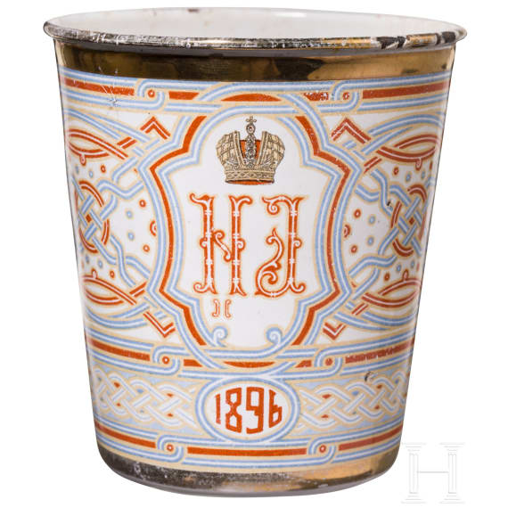 Kr&ouml;nungsbecher des Zaren Nikolaus II, Russland, 1896