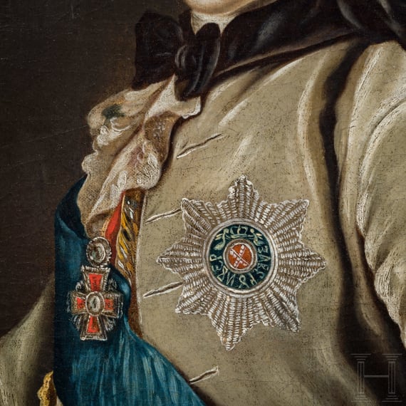 Portr&auml;t des Gro&szlig;f&uuml;rsten Paul Petrowitsch 1754-1801 (des sp&auml;teren Kaisers Paul I.) als Kind, Russland zwischen 1760-1770