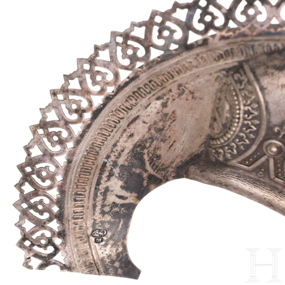 Six silver halos, Russia, 19th century - 1918