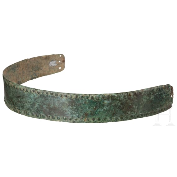Fr&uuml;heisenzeitlicher Bronzeg&uuml;rtel, vorderasiatisch, 8. Jhdt. v. Chr.