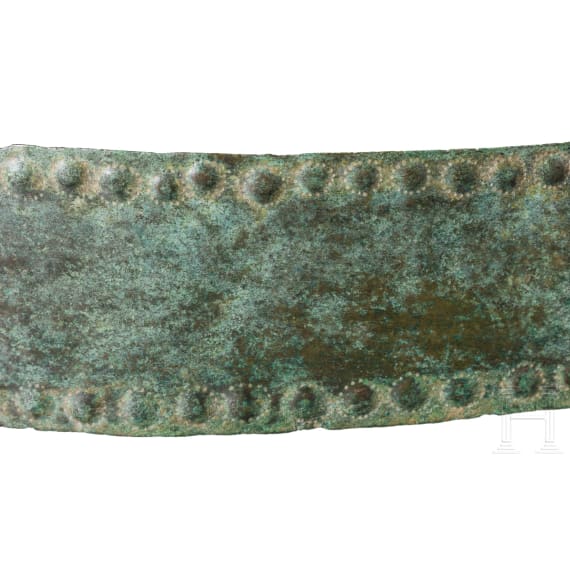 Fr&uuml;heisenzeitlicher Bronzeg&uuml;rtel, vorderasiatisch, 8. Jhdt. v. Chr.