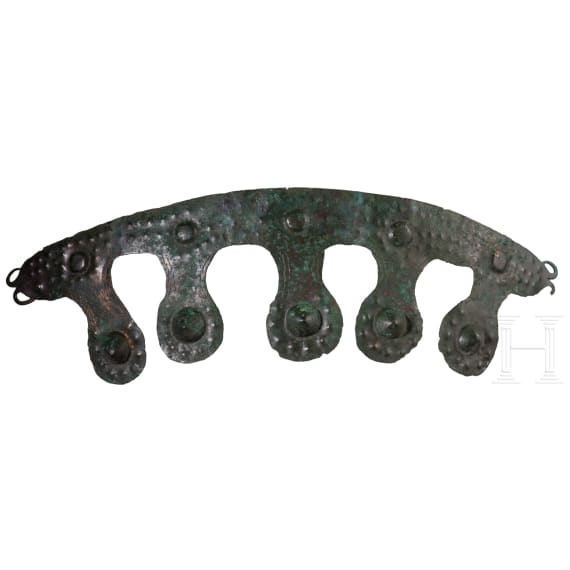 Brustschmuck von einer Pferdeschirrung, &ouml;stliche Regionen des fruchtbaren Halbmonds, 8. Jhdt. v. Chr.