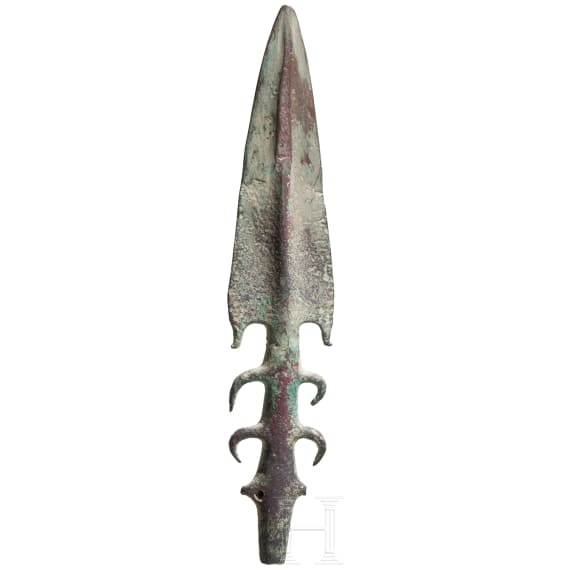 Bronze harpoon, Indus Valley Civilisation, north-western India, ca. 1500 B.C.