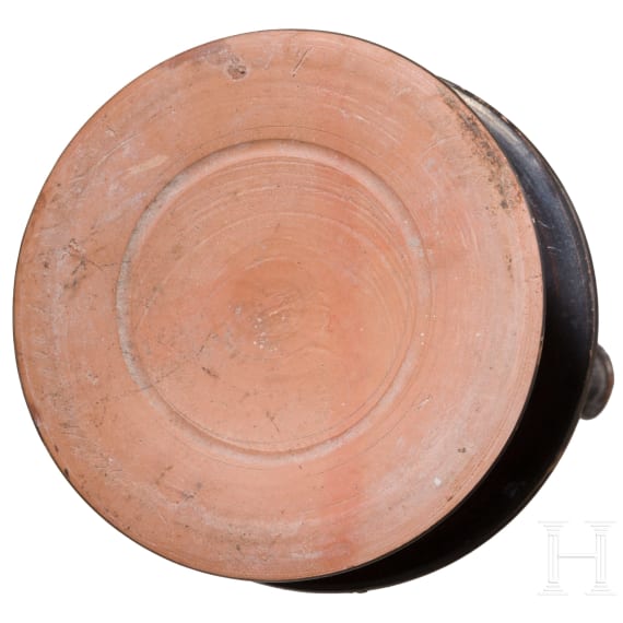 Jug (Epichysis), painted in the Gnathia style, Apulian, mid-4th century B.C.