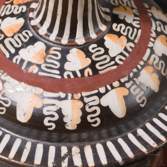 Jug (Epichysis), painted in the Gnathia style, Apulian, mid-4th century B.C.