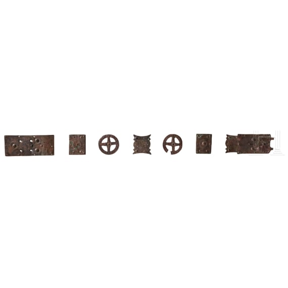 Fittings from a Samnite belt, 4th century B.C.