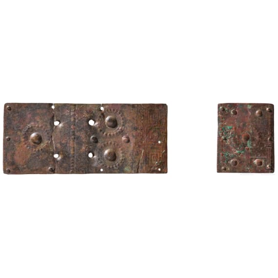 Fittings from a Samnite belt, 4th century B.C.