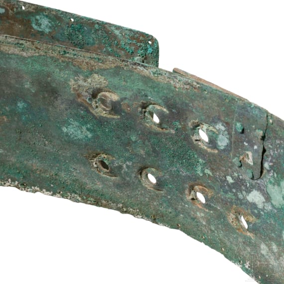 Samnite bronze belt, 4th century B.C.