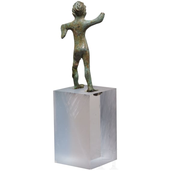 Bronze statue of Hercules, Etruscan, 3rd century B.C.