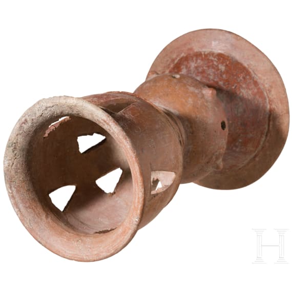 Hypokraterion, St&auml;nder f&uuml;r Mischgef&auml;&szlig;, fr&uuml;hetruskisch, 7. Jhdt. v. Chr.