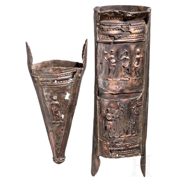 R&ouml;mischer Gladius vom Typus Pompeji mit Scheidenbeschl&auml;gen, 2. H&auml;lfte 1. Jhdt. n. Chr. bis fr&uuml;hes 2. Jhdt. n. Chr.