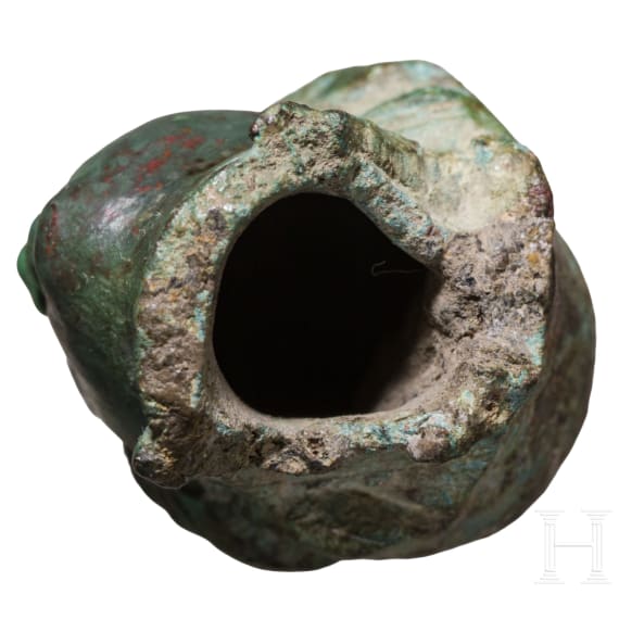 Bronzekopf der Venus, r&ouml;misch, 1.-2. Jhdt. n. Chr.