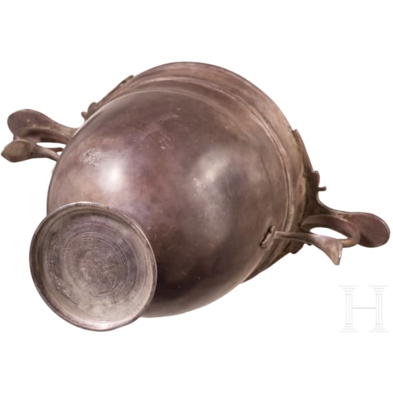 Kantharos der sp&auml;teren Form mit Stengelfu&szlig;, r&ouml;misch, 1. - 2. Jhdt. n. Chr.
