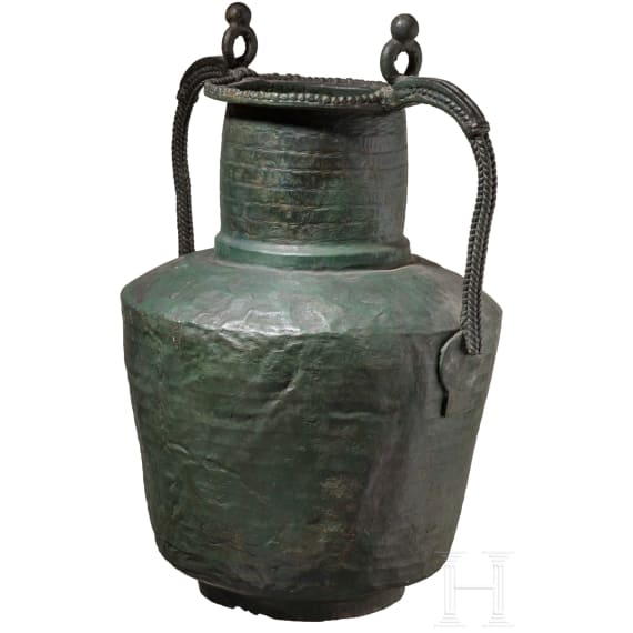 Byzantinische Bronzeamphora, 5.-7. Jhdt. n. Chr.