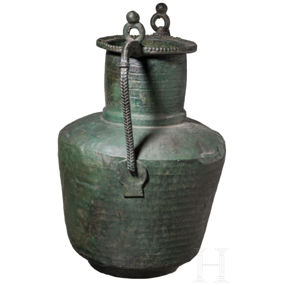 Byzantinische Bronzeamphora, 5.-7. Jhdt. n. Chr.