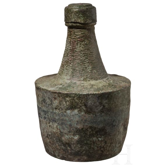 Fr&uuml;hbyzantinische Bronzeflasche, 6. - 7. Jhdt. n. Chr.