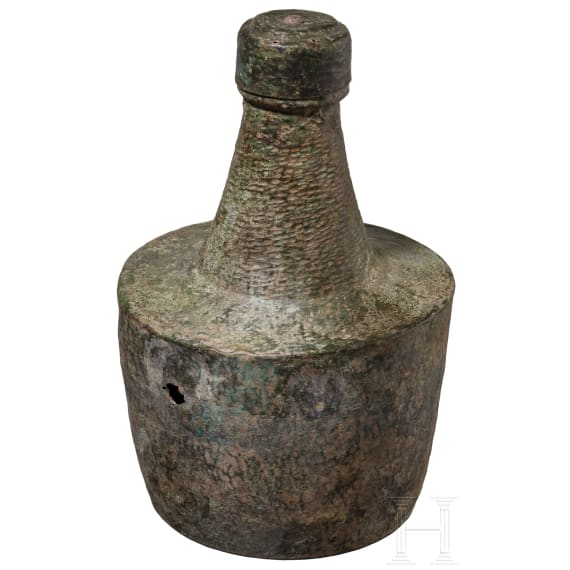 Fr&uuml;hbyzantinische Bronzeflasche, 6. - 7. Jhdt. n. Chr.