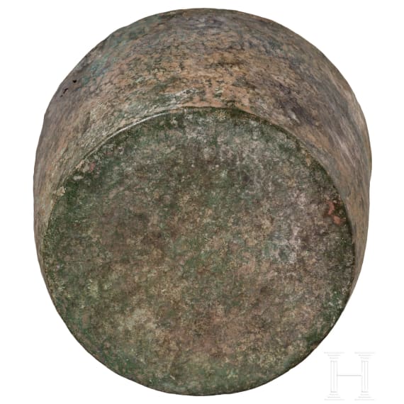 Fr&uuml;hbyzantinische Bronzeflasche, 6. - 7. Jhdt. n. Chr.
