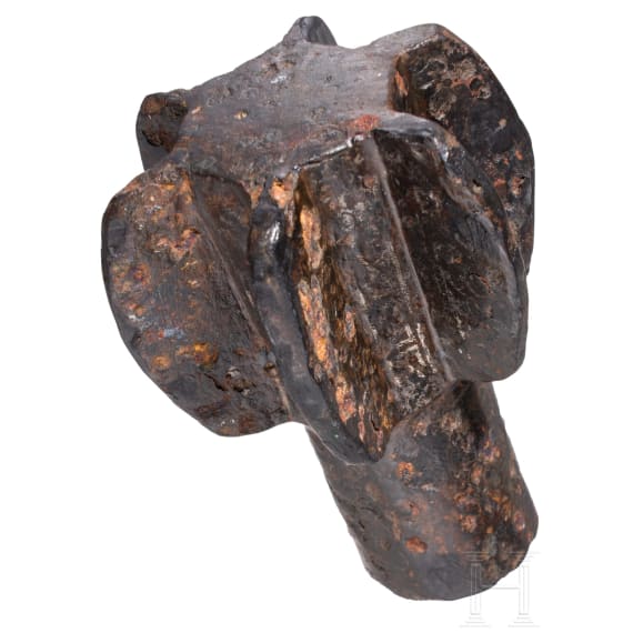Streitkolbenkopf mit Silbertausia, sp&auml;tbyzantinisch, 12./13. Jhdt.