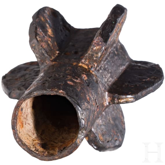 Streitkolbenkopf mit Silbertausia, sp&auml;tbyzantinisch, 12./13. Jhdt.