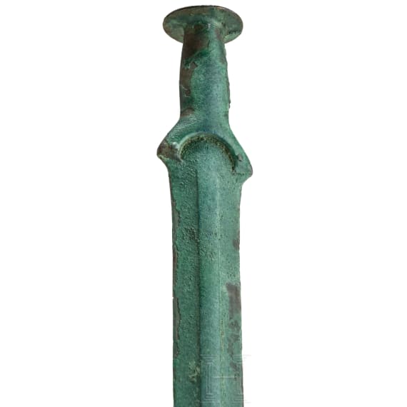 Sp&auml;tbronzezeitliches Vollgriffschwert vom Typ Riegsee, 13. Jhdt. v. Chr.
