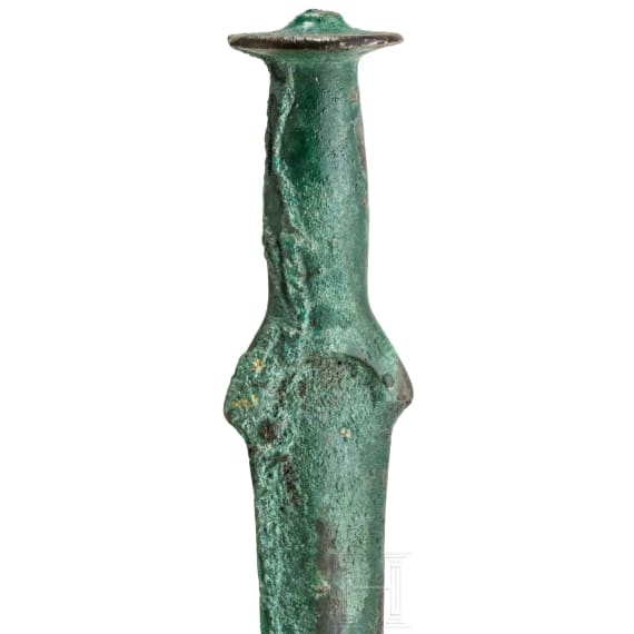 Sp&auml;tbronzezeitliches Vollgriffschwert vom Typ Riegsee, 13. Jhdt. v. Chr.